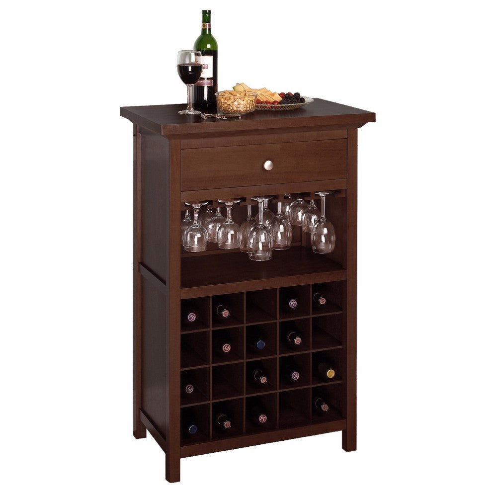 Chablis Wine Cabinet Walnut WIN-94441