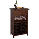 Chablis Wine Cabinet Walnut WIN-94441