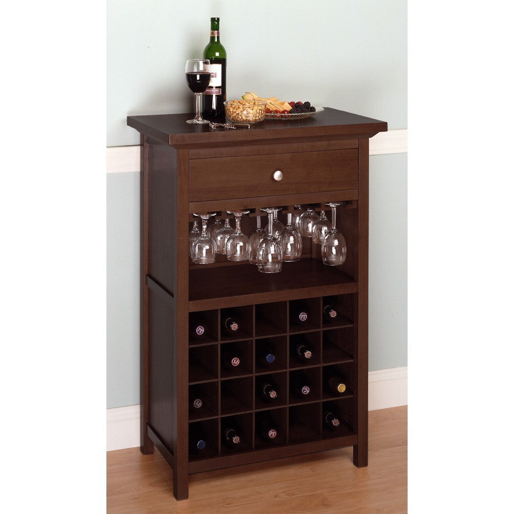 Chablis Wine Cabinet Walnut WIN-94441