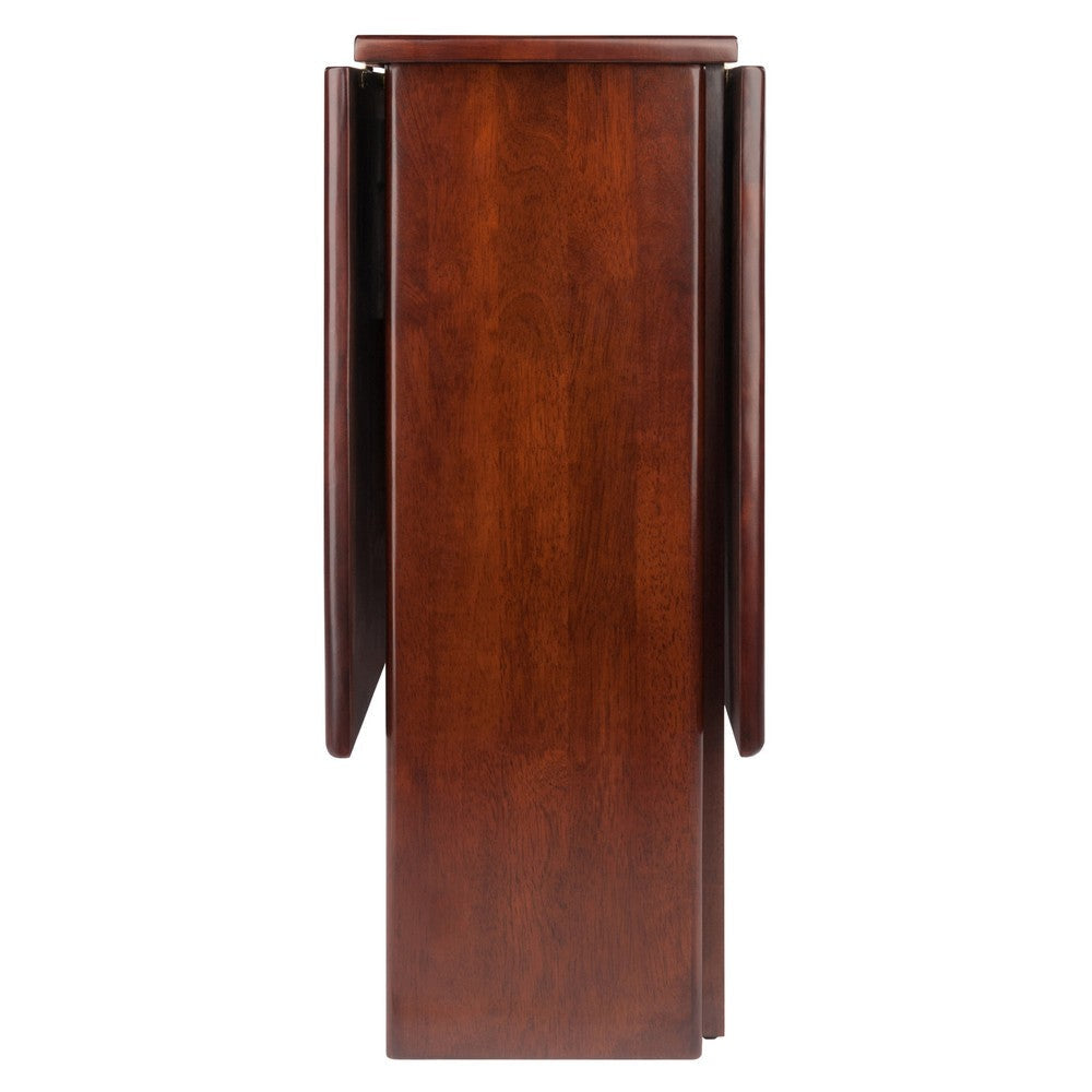 Clara Double Drop Leaf Dining Table Walnut WIN-94447