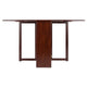 Clara Double Drop Leaf Dining Table Walnut WIN-94447