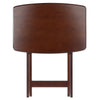 Dylan 5-Pc Oversized Snack Table Set Walnut WIN-94517