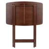 Dylan 5-Pc Oversized Snack Table Set Walnut WIN-94517