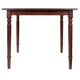 Mornay Square Dining Table Walnut WIN-94736