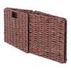Tessa 3-Pc Foldable Woven Rope Basket Set Walnut WIN-94810