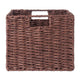 Tessa 3-Pc Foldable Woven Rope Basket Set Walnut WIN-94810