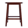 Katashi Fan Shape Counter Stool Walnut WIN-94824