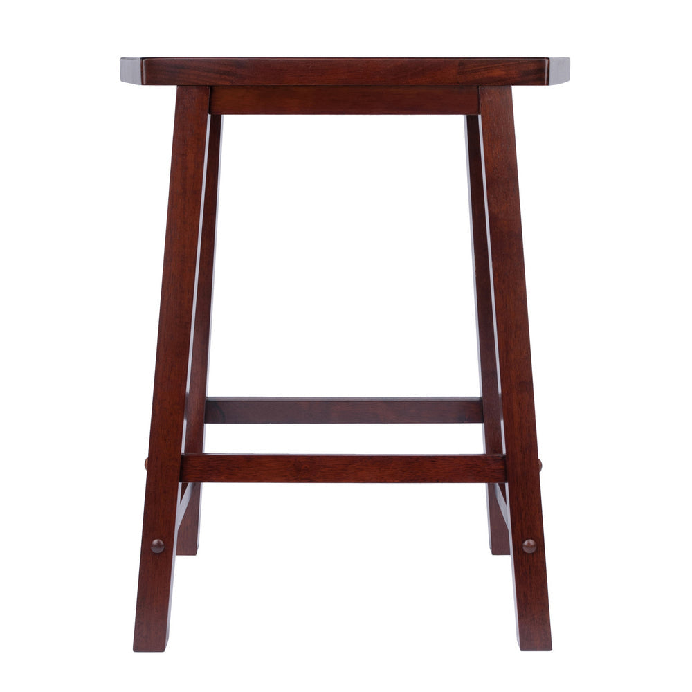 Katashi Fan Shape Counter Stool Walnut WIN-94824