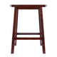 Katashi Fan Shape Counter Stool Walnut WIN-94824