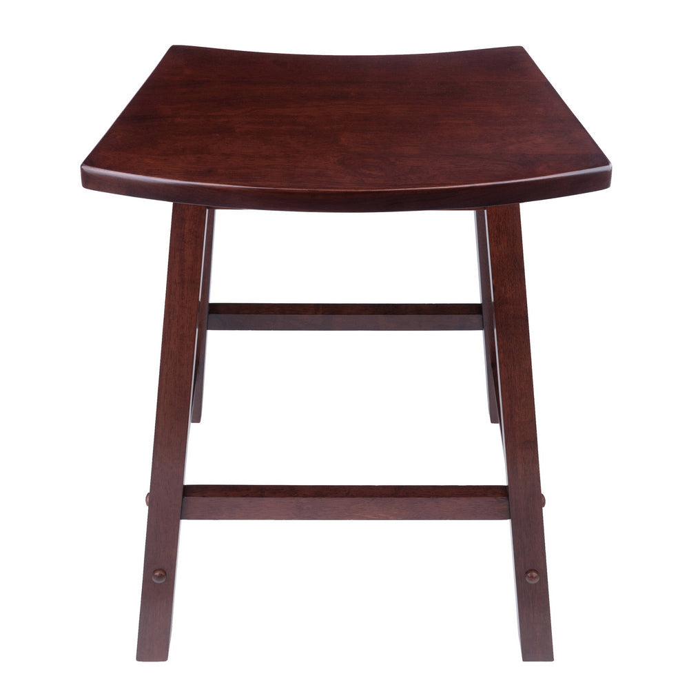 Katashi Fan Shape Counter Stool Walnut WIN-94824