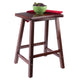 Katashi Fan Shape Counter Stool Walnut WIN-94824