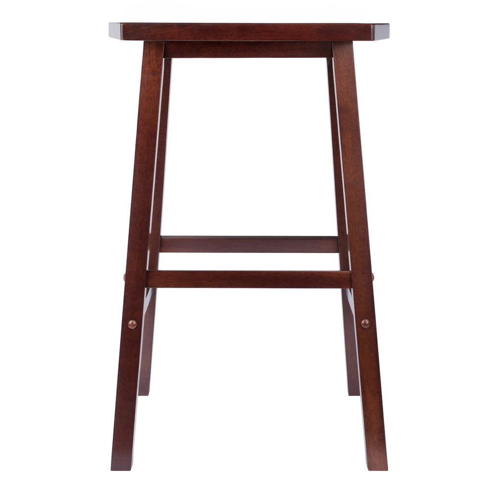 Katashi Fan Shape Bar Stool Walnut WIN-94830