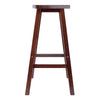 Katashi Fan Shape Bar Stool Walnut WIN-94830