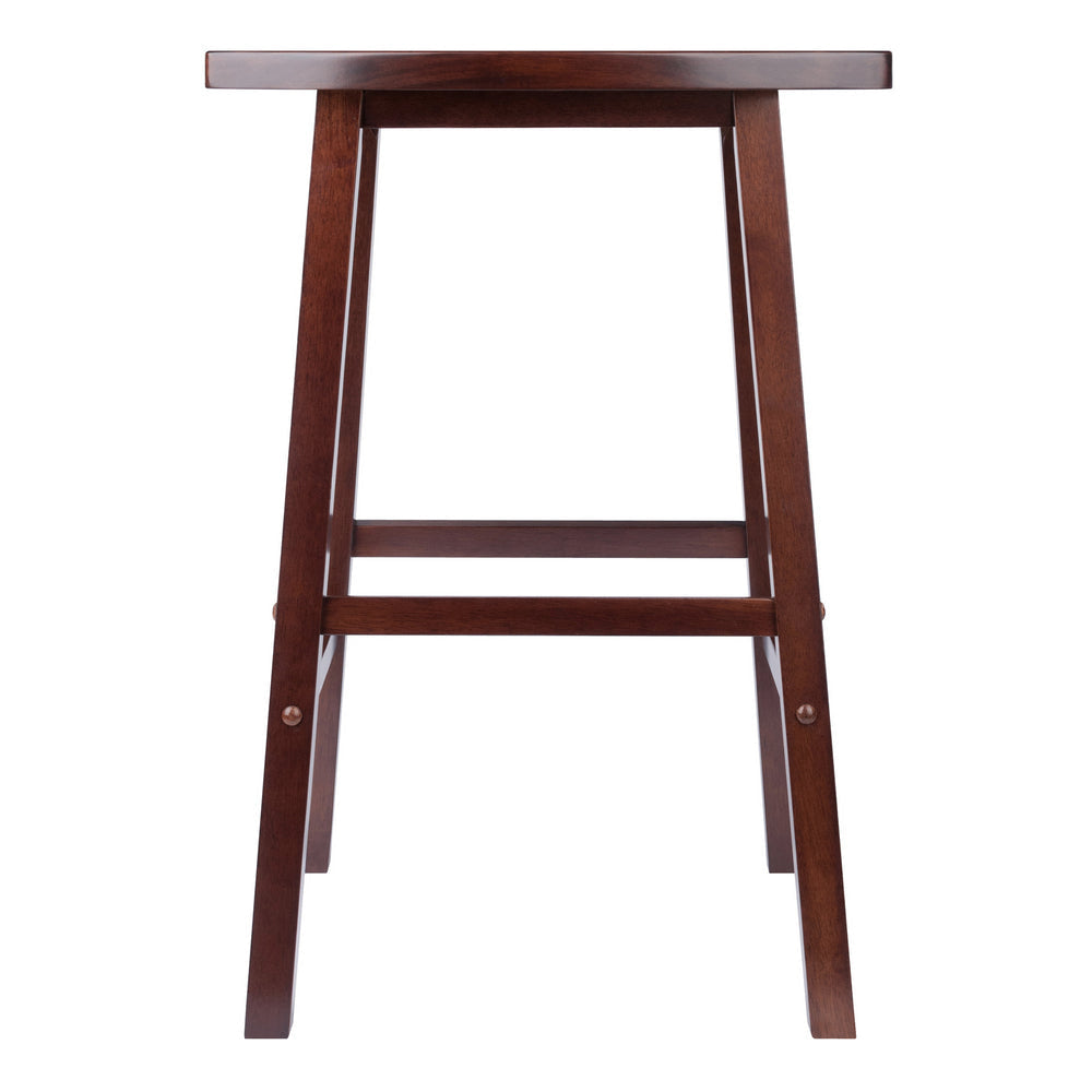 Katashi Fan Shape Bar Stool Walnut WIN-94830
