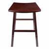 Katashi Fan Shape Bar Stool Walnut WIN-94830