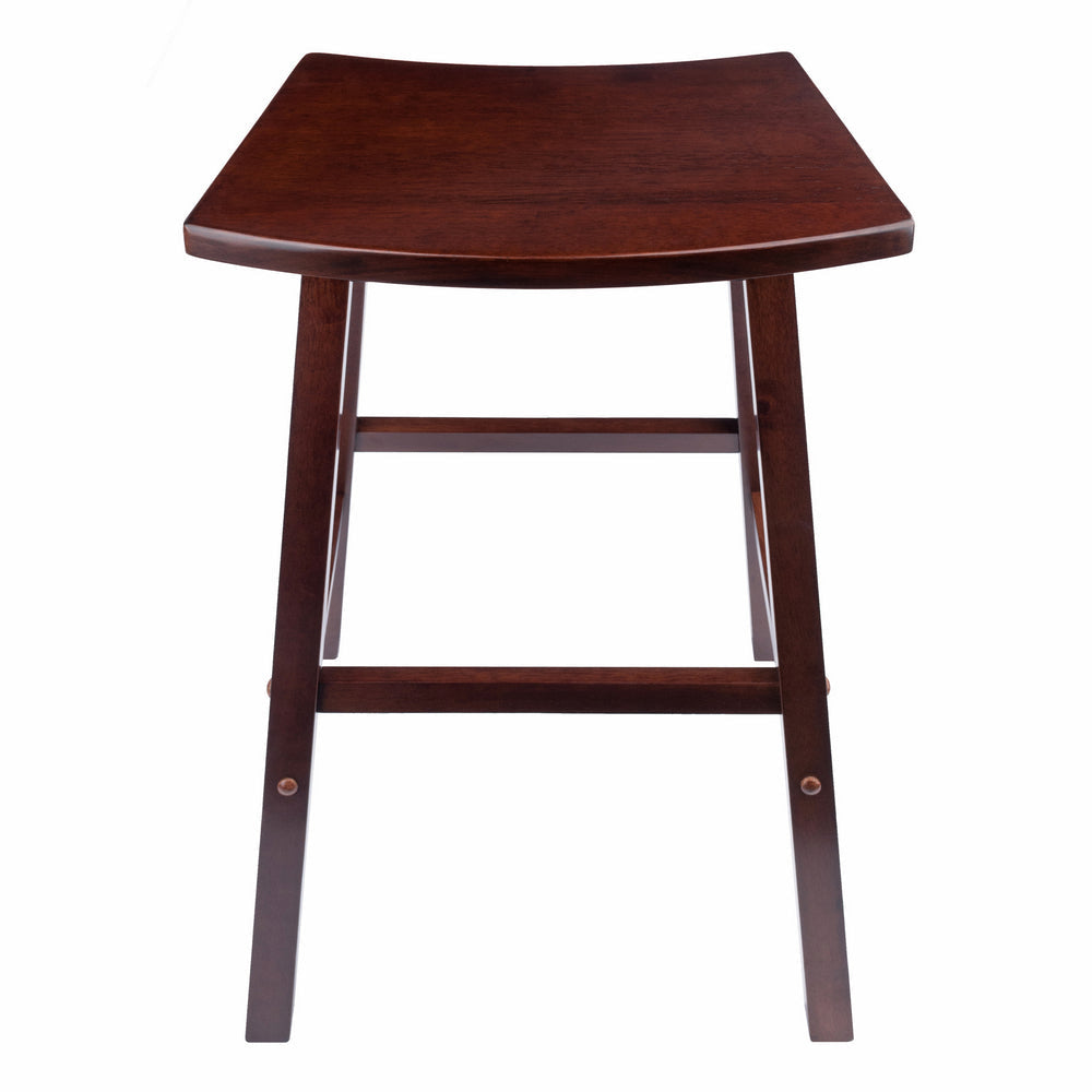 Katashi Fan Shape Bar Stool Walnut WIN-94830