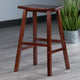 Katashi Fan Shape Bar Stool Walnut WIN-94830