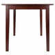 Perrone Drop Leaf Dining Table Walnut WIN-94831