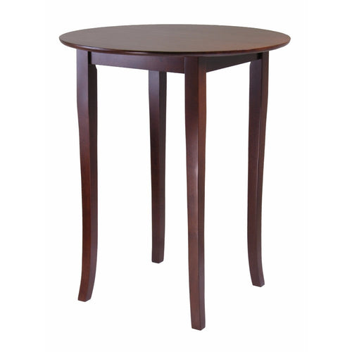 Fiona Round High Table, Walnut