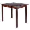 Perrone High Table with Drop Leaf Walnut WIN-94838