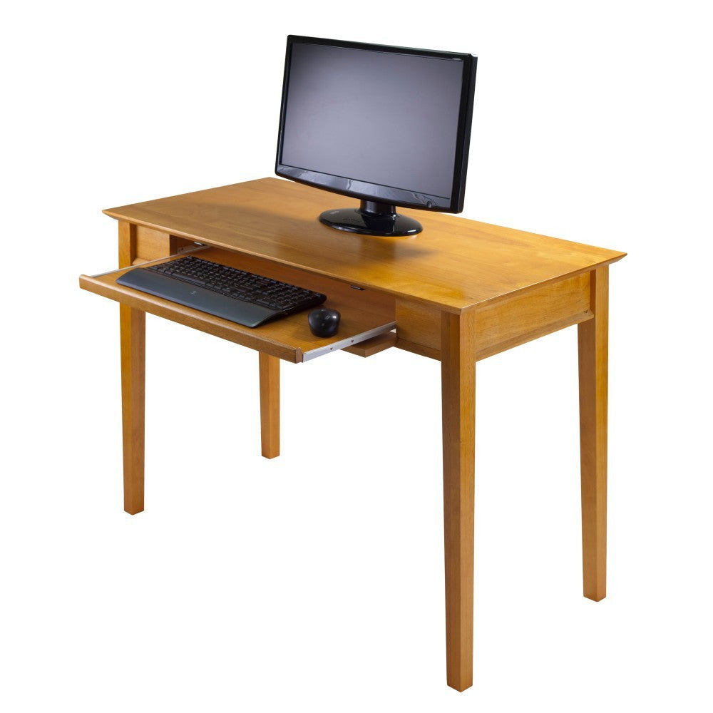Studio Home Office Computer Desk Honey WIN-99042