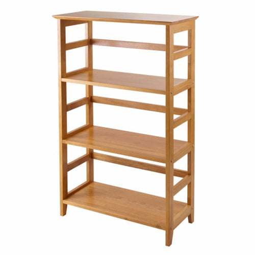 Studio Home Office 3-Section Bookshelf, Honey