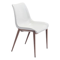 White & Walnut