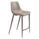 Magnus Counter Stool (Set of 2) Brown & Walnut