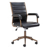 Auction Office Chair Vintage Black