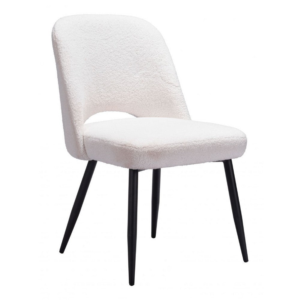 Teddy Dining Chair (Set of 2) Ivory