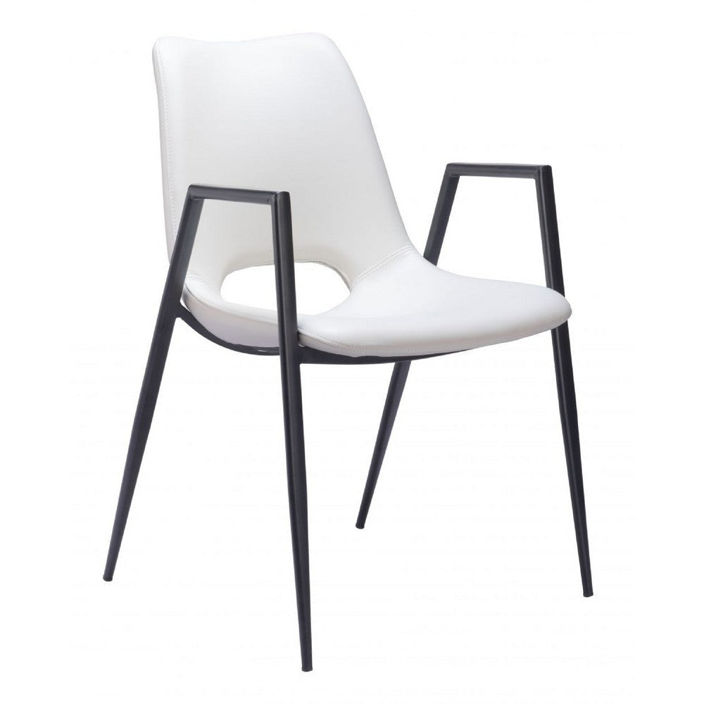 Desi Dining Chair (Set of 2) White
