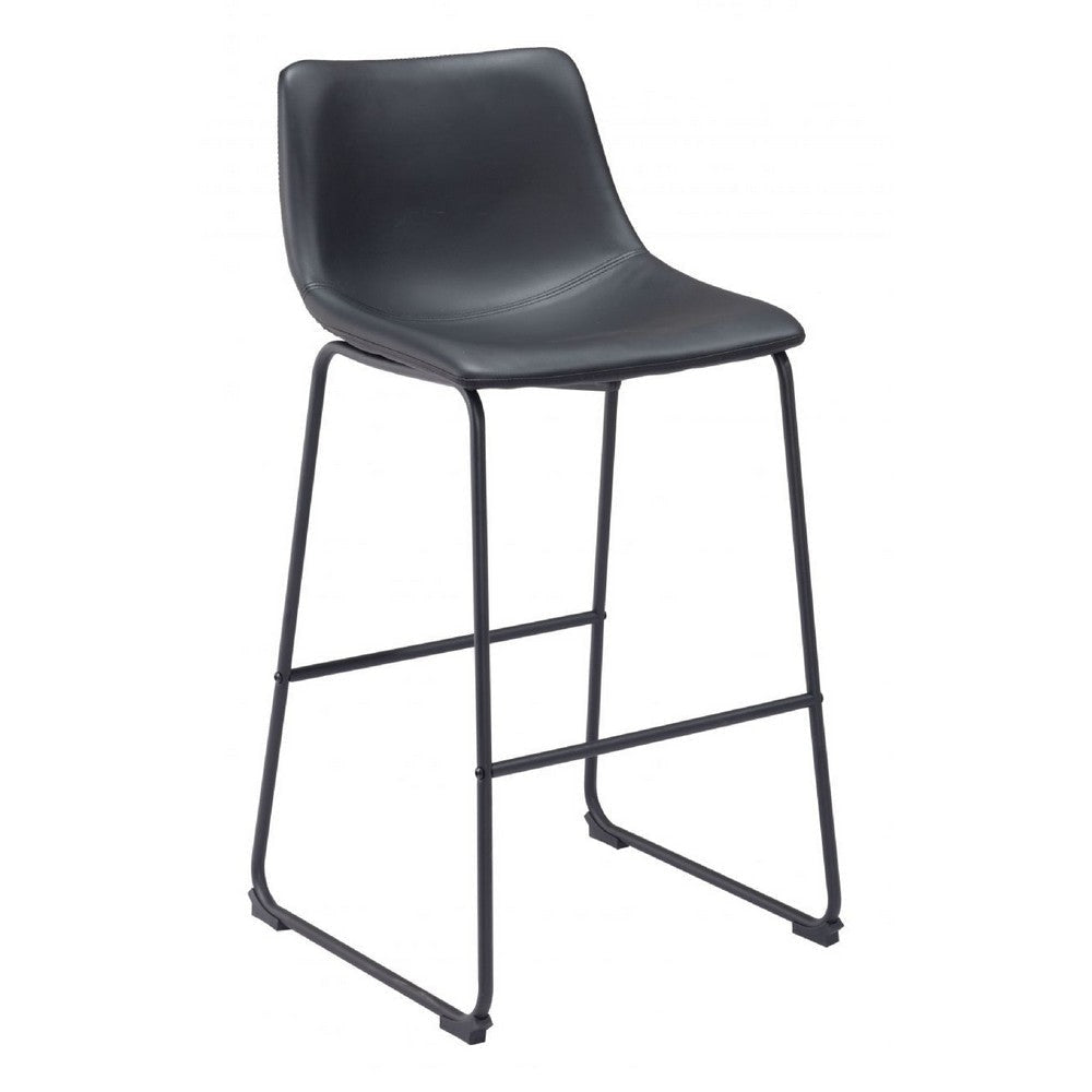 Smart Barstool (Set of 2) Black