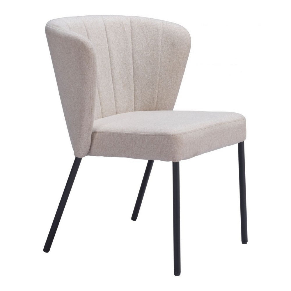Aimee Dining Chair (Set of 2) Beige