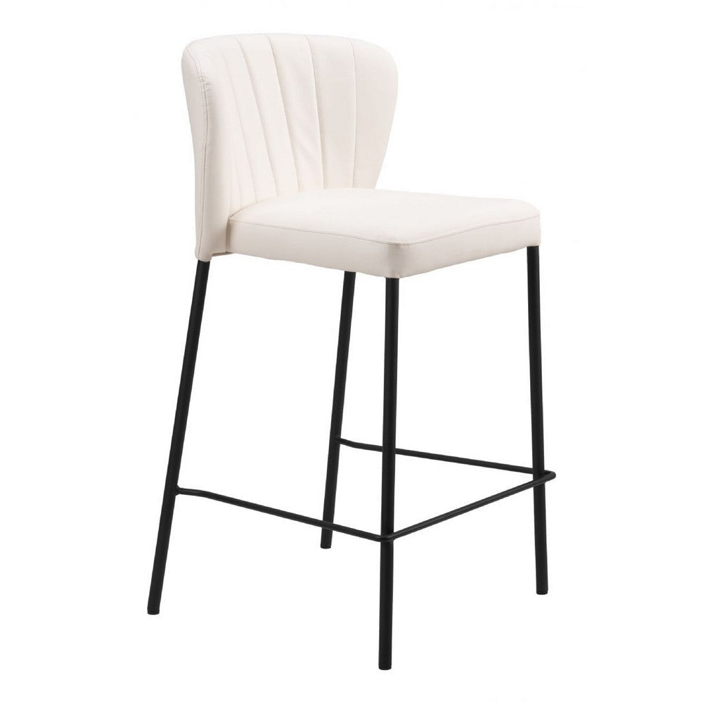 Linz Counter Stool (Set of 2) Cream