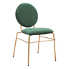 Odessa Dining Chair (Set of 2) Green & Gold