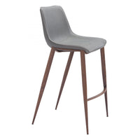 Slate Gray & Walnut