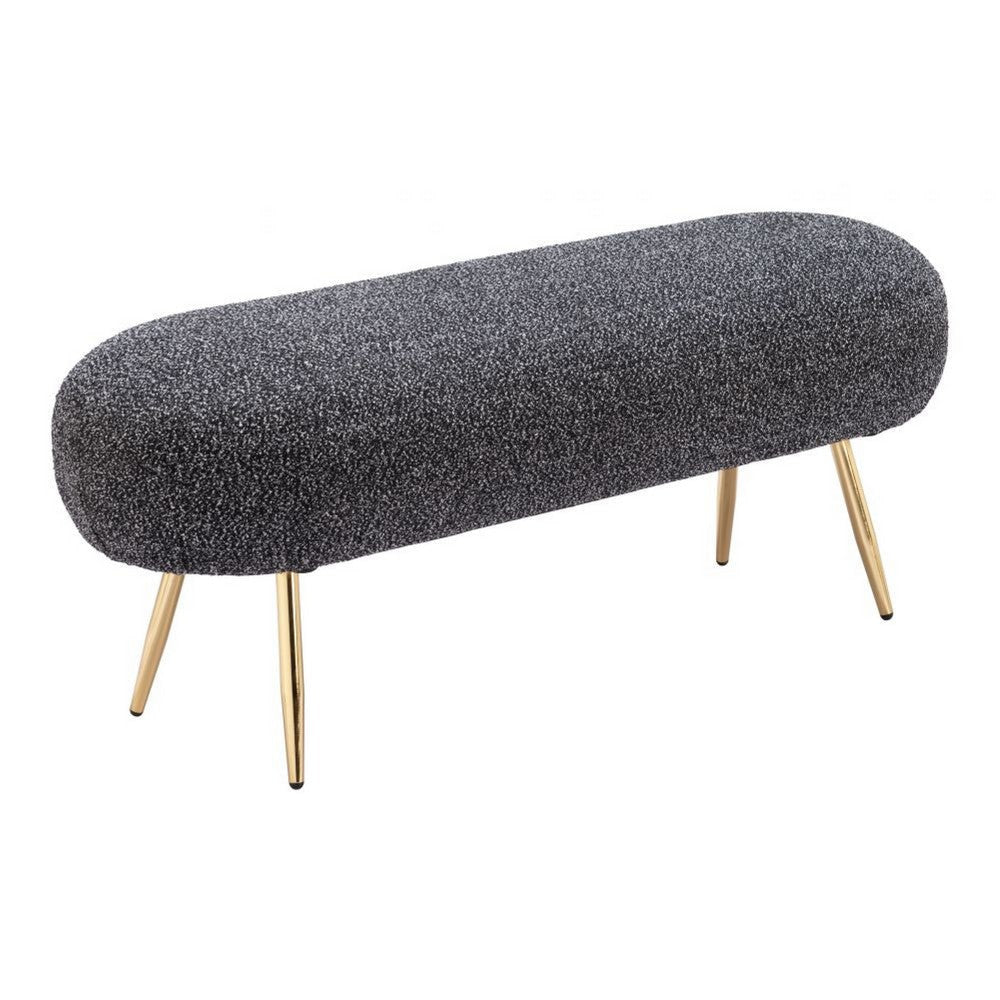 Creek Bench Glitter Black
