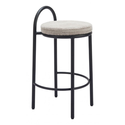 Sisal Counter Stool (Set of 2) Beige Tweed
