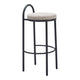 Sisal Barstool (Set of 2) Beige Tweed