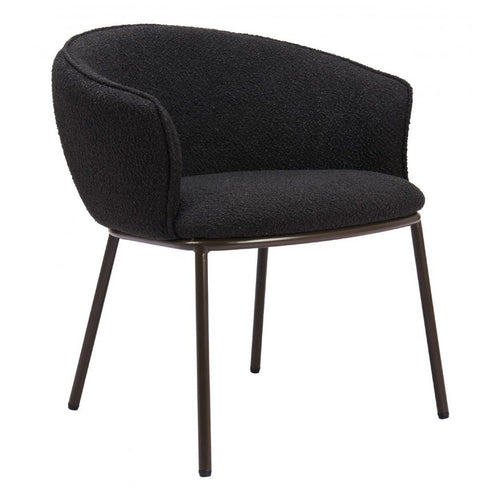Essen Dining Chair Black & Bronze