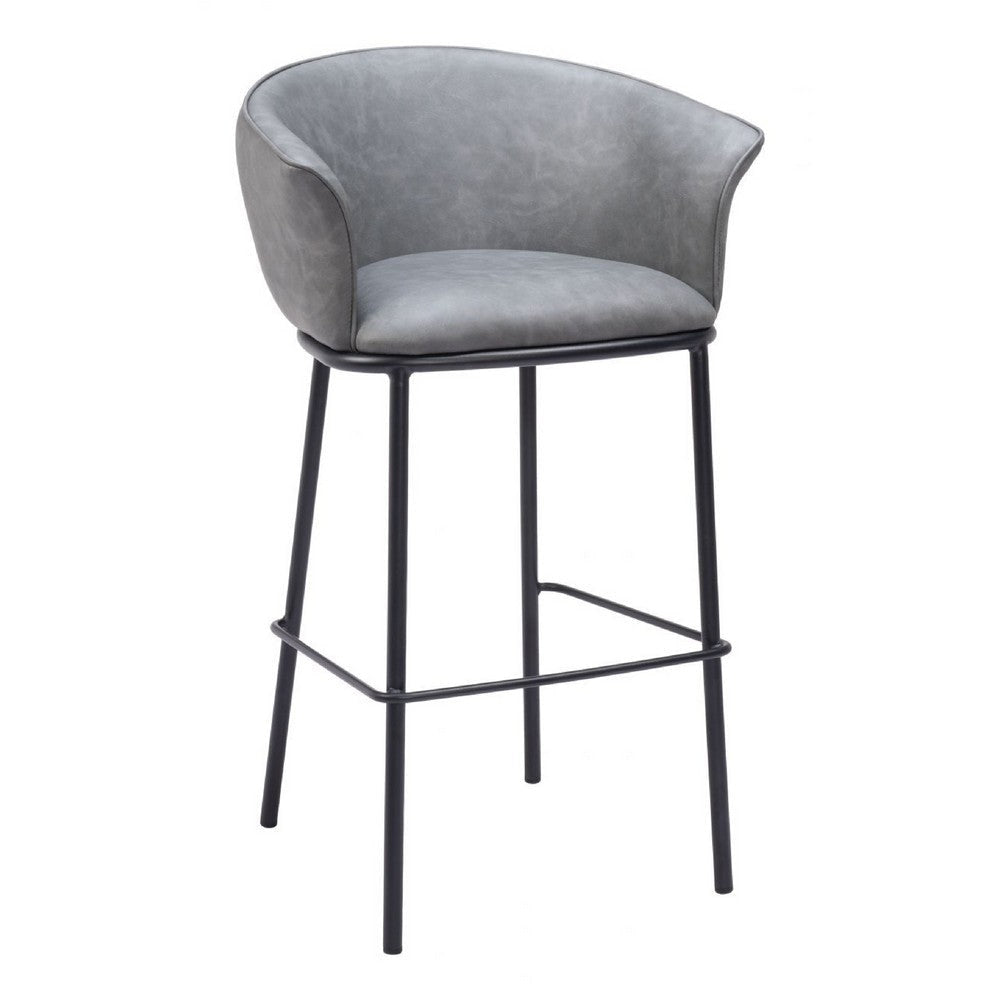 Garston Barstool Gray