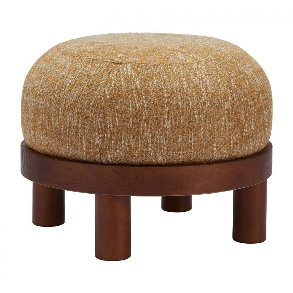 Gome Ottoman Oat Yellow