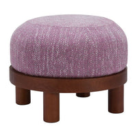 Gome Ottoman Wisteria Purple