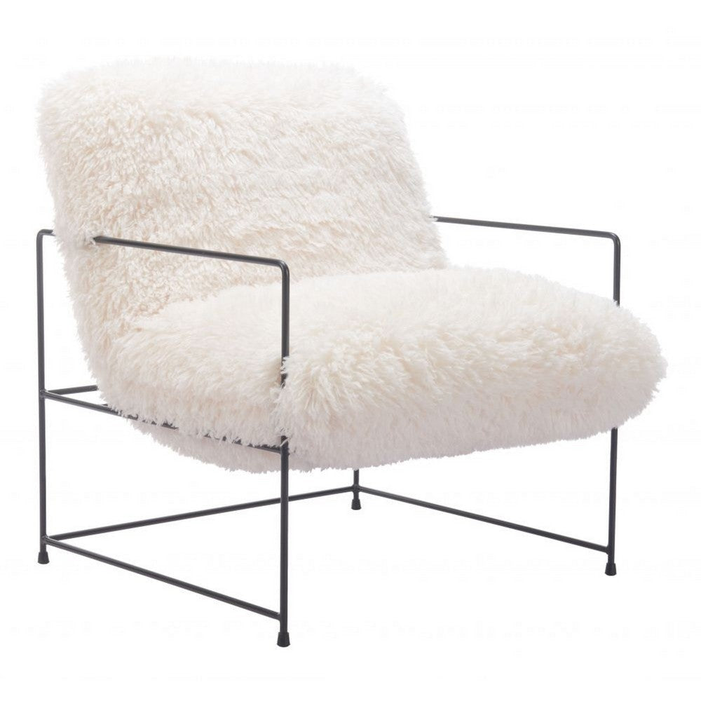 Pelut Accent Chair White