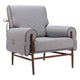 Klem Accent Chair Gray