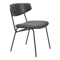 Charon Dining Chair (Set of 2) Vintage Black