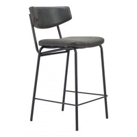 Charon Counter Stool (Set of 2) Vintage Black