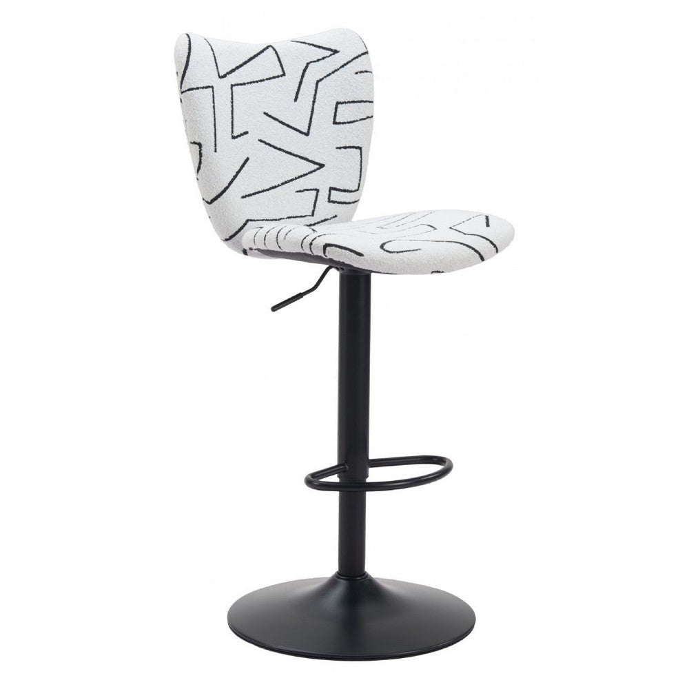 Elevate Barstool (Set of 2) White