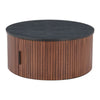 Nejaus Coffee Table Black & Walnut