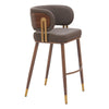Brew Barstool Brown & Walnut